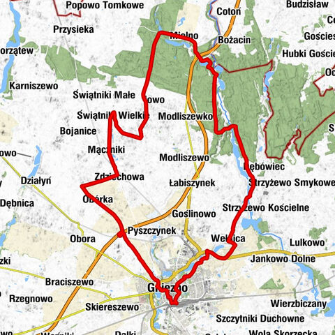 Gniezno - Kościół pw. św. Michała Archanioła - Wzgórze Lecha - Kościół pw. Świętej Trójcy