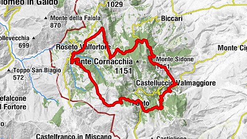 Castelluccio Valmaggiore - Le Fontanelle - Monte Stillo - Monte del Forno