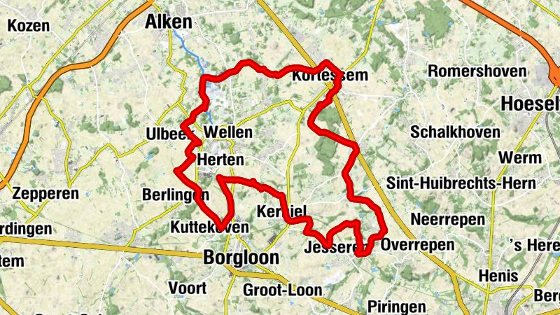 Kerniel - Borgloon - Sint-Pieterskerk - Sint-Martinuskerk