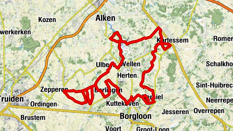 Kerniel - Sint-Pantaleonkerk - Borgloon - Genovevakapel