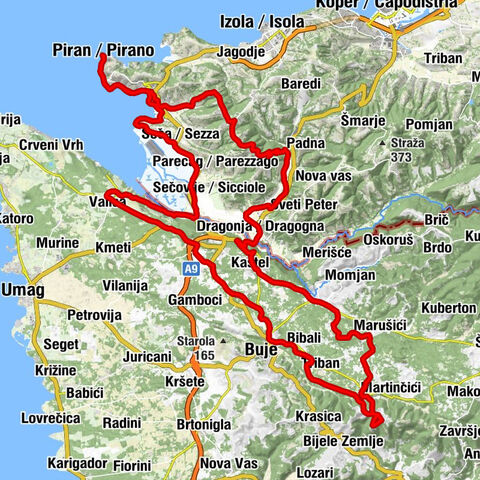 Piran / Pirano - Sv. Lucija - Crkva sv. Kuzme i Damjana - Krog