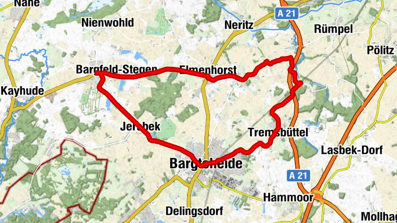 Jersbek - Zum Fasanenhof - Restaurant Europa - Bargfeld-Stegen