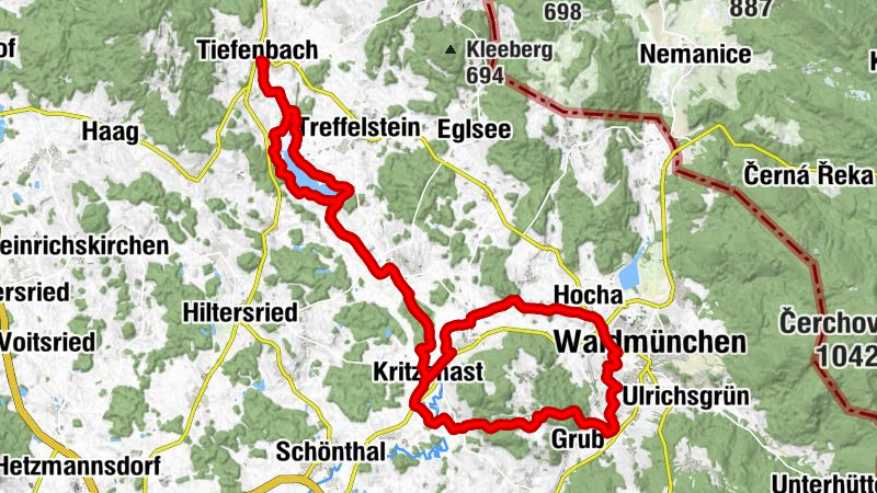 Tiefenbach - Michelsthal - Sankt Michael - Waldmünchen