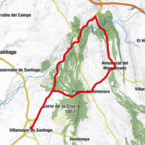 Restaurante Versalles - Ermita de San Cristóbal - Villamayor de Santiago - Puebla de Almenara