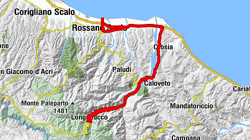 Rossano - Rossano Scalo - Cropalati - Destro