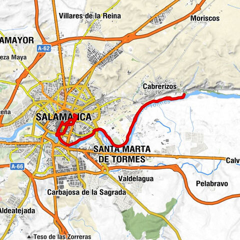 Iglesia de Sancti Spiritus - Iglesia de San Martín - Iglesia de San Sebastián - Centro