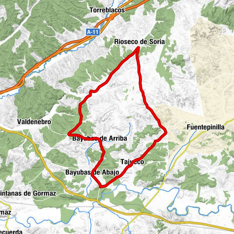 Bayubas de Abajo - Tajueco - Valderrodilla - La Asomada