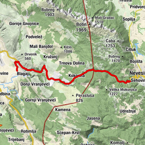 Podgrade - Dračevice - restoran "Busak" - Grebak