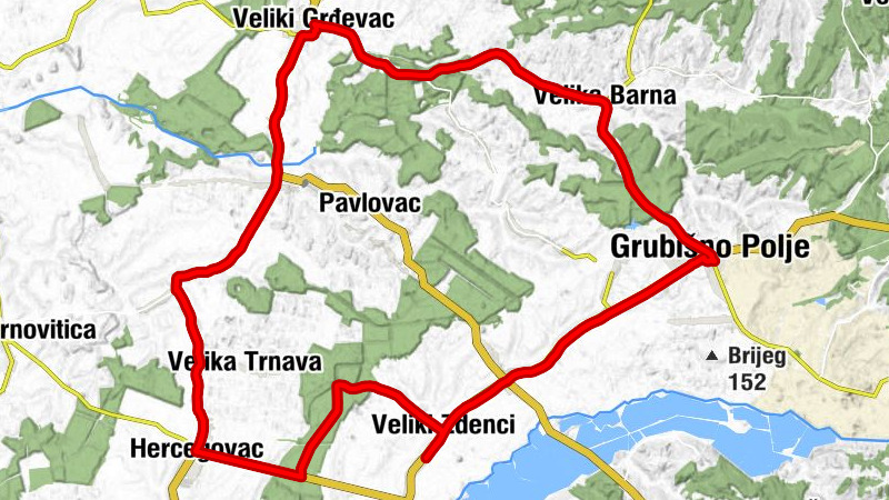 Ribnjak - crkva svetog Josipa - Crkva Svetog Marka - crkva svetog Ladislava kralja