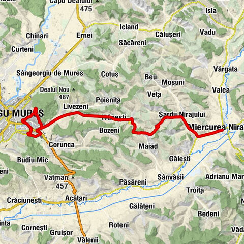 Târgu Mureș - Miercurea Nirajului - Biserica Reformată - Biserica Sfinții Kozma și Damiam