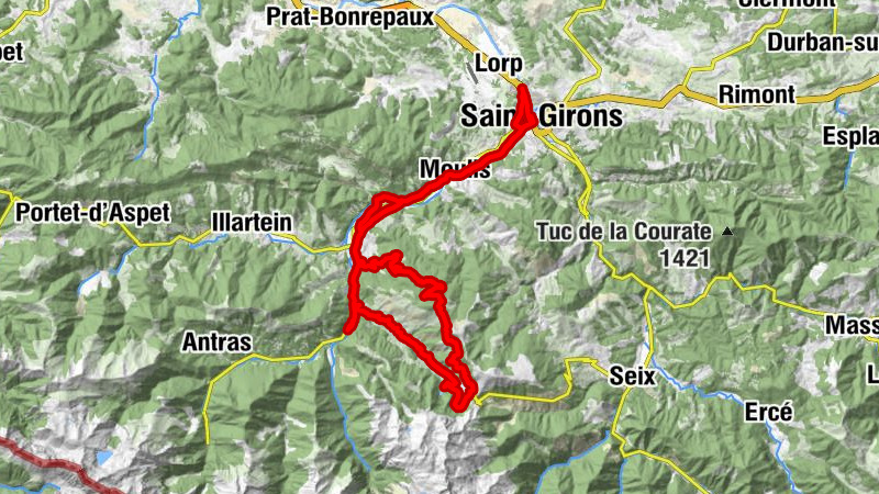 Saint-Girons - Église Saint-Jean-Baptiste - Halte Jacquaire - Chapelle du Calvaire