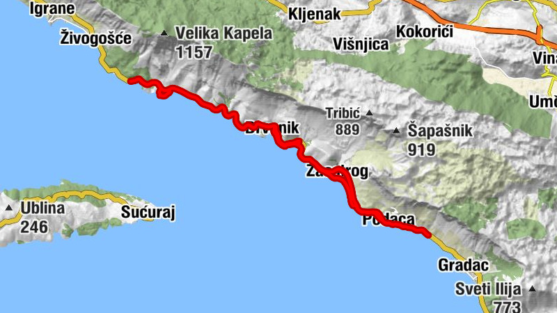 Brist - Podaca - Pansion Adria - Crkva sv. Jurja