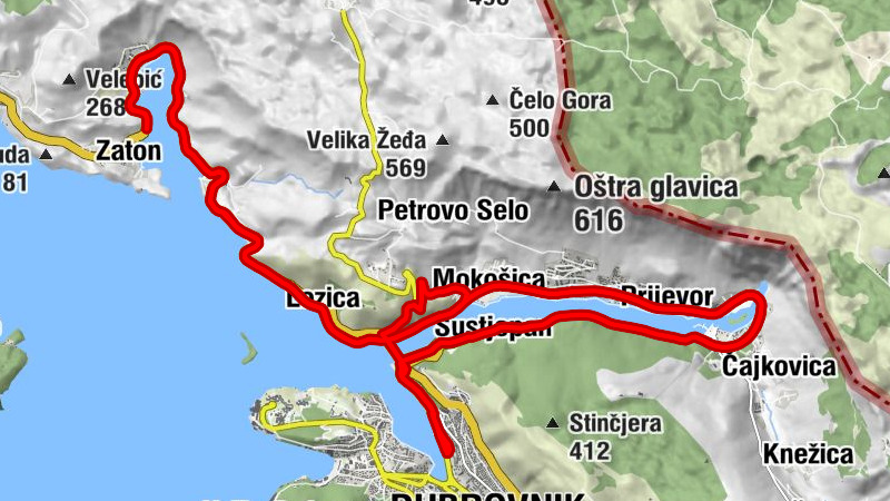 Dubrovnik - crkva Svetog Križa - Bonaca - Gruž