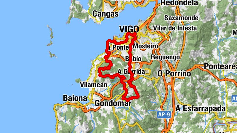 Vigo-Urzáiz - Capela de San Sebastián - A Igrexa - Vigo