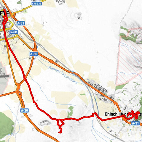 Polígono de San Antón - Iglesia de Santo Domingo - Iglesia Parroquial de Santa María del Salvador - Albacete