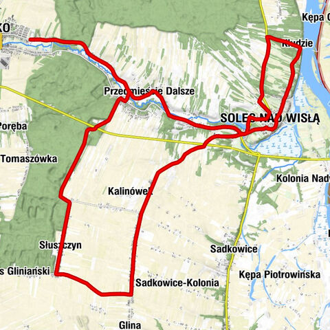 Nowe Pole Drugie - Kościół pw. Miłosierdzia Bożego - Kościół filialny pw. św. Stanisława bp. m. - Solec nad Wisłą
