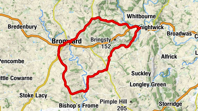 Bromyard - Stanford Bishop - Munderfield