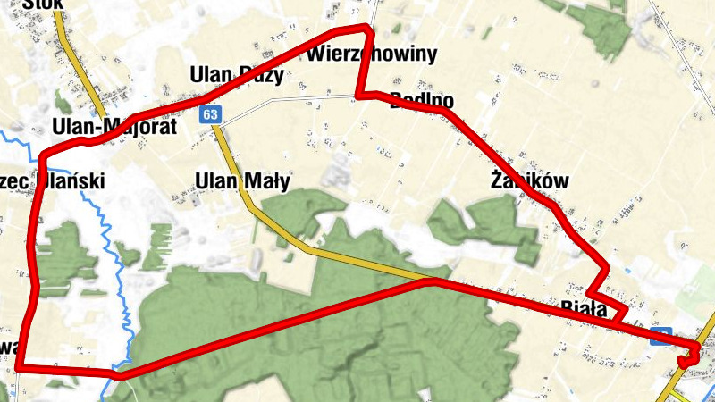 Radzyń Podlaski - Biała - Kaplica pw. św. Michała Archanioła - Kościół św. Małgorzaty