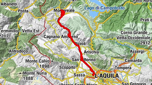 Chiesa della Madonna delle Nevi - San Vittorino - I due ladroni - Chiesa di San Pietro Apostolo a Coppito