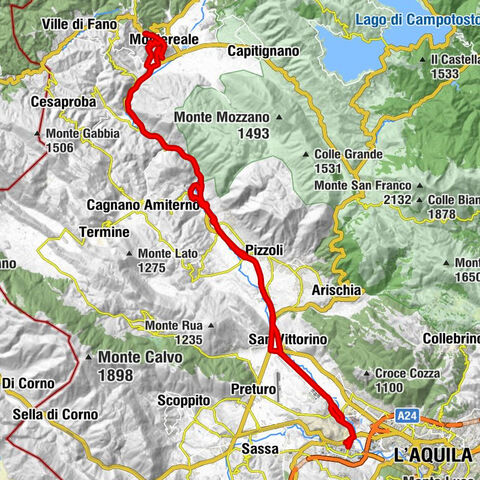 Chiesa della Madonna delle Nevi - San Vittorino - I due ladroni - Chiesa di San Pietro Apostolo a Coppito
