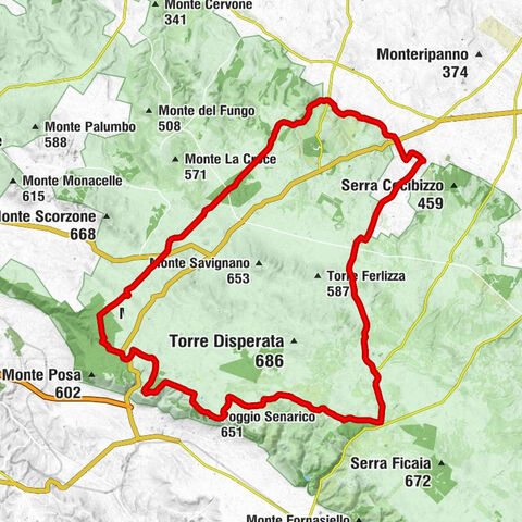 Spinazzola - Poggio Senarico - Masseria Taverna Nuova Di Sopra - Ruvo di Puglia