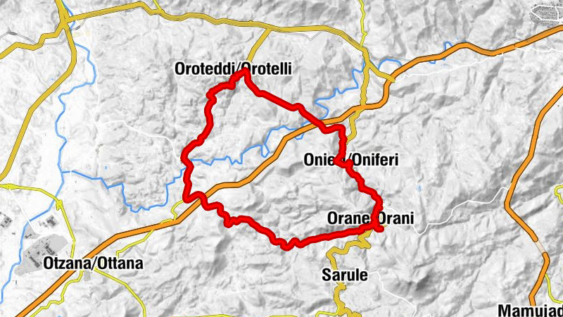 Orane/Orani - Chiesa di Nostra Signora d'Itria - San Gavino - Chiesa Sant'Anna