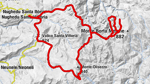 Nughedu Santa Itòria/Nughedu Santa Vittoria - Valico Santa Vittoria - Chiesa degli Arcangeli
