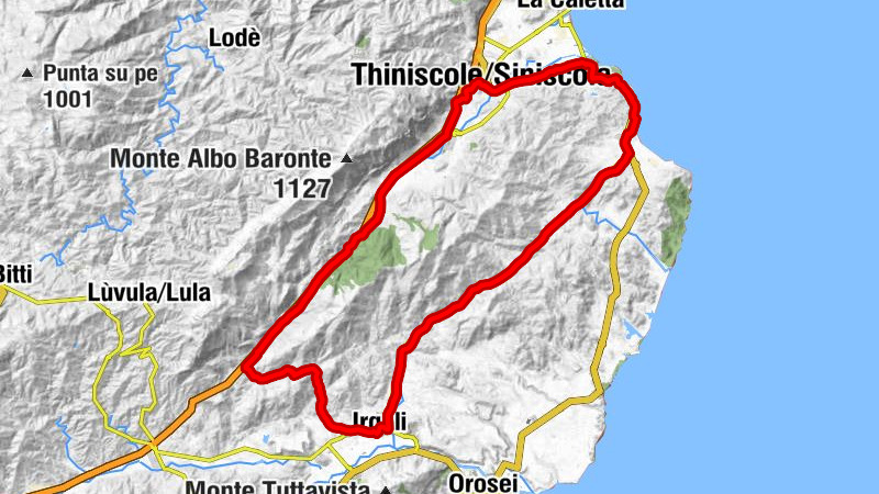 Thiniscole/Siniscola - Chiesa di Sant'Efisio - La Colonna - Sant'Antonio di Padova