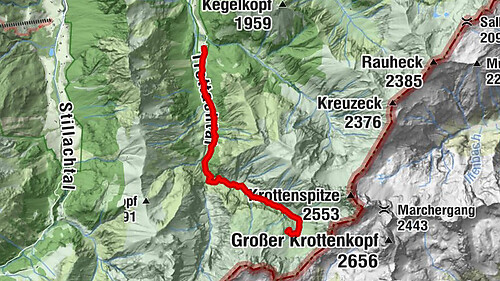E5 - 1. Etappe: Oberstdorf - Kemptner Hütte