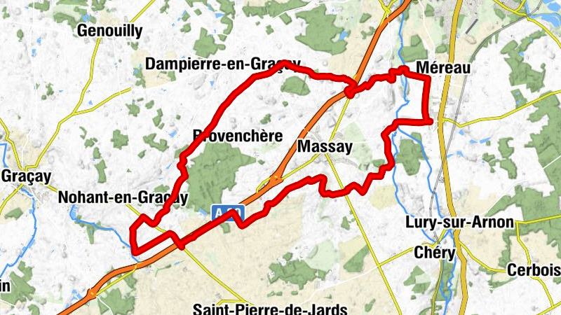 Massay - Sailly - Gy-Le-Grand - Dady
