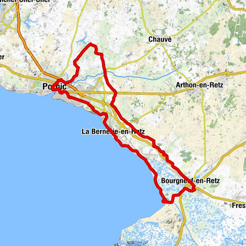 Bourgneuf-en-Retz - Prigny - Le Pré Tarin - Pornic