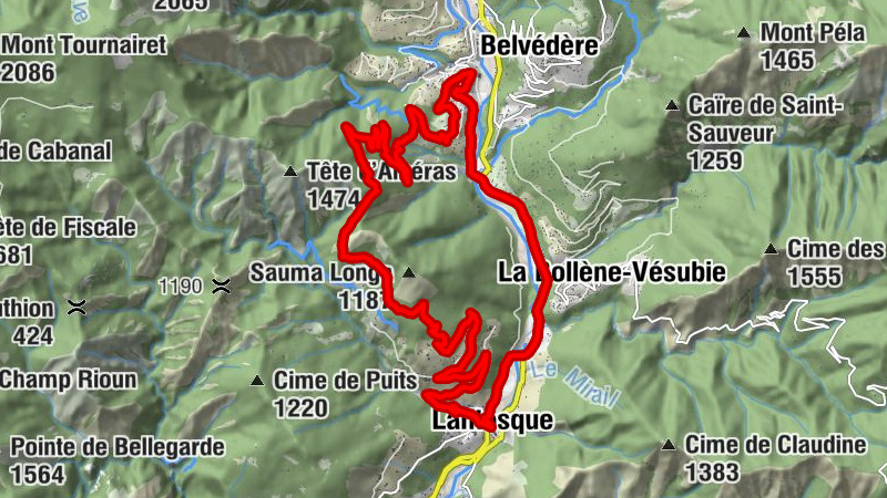 Le RDV Vésubien - La Bergerie - Baisse de Sauma Longa - Roquebillière