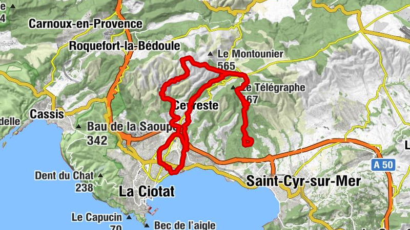 La Ciotat - Le Revestin - Le Val Tendre - Le Wagon