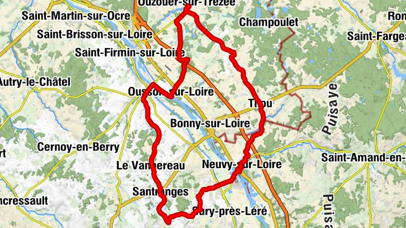 Ouzouer-sur-Trézée - Église Notre-Dame - Église Saint-Remy - Église Saint-Martin