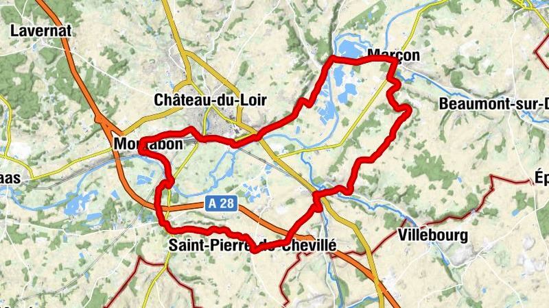 Château-du-Loir - Église Saint-Pierre - Église Notre-Dame - Église Saint-Martin