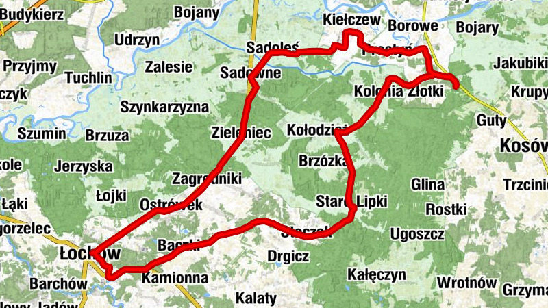 Łochów - Łochów-Wieś - Kościół pw. Świętego Jana Chrzciciela