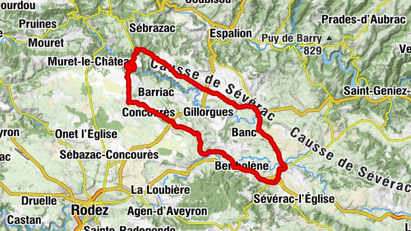 Bertholène - Église Saint-Martial - Église Saint-Pie X - Église Saint-Michel