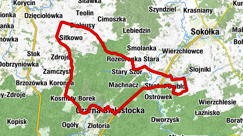 Czarna Białostocka - Miasteczko Nr 2 - Kościół pw. Matki Bożej Anielskiej