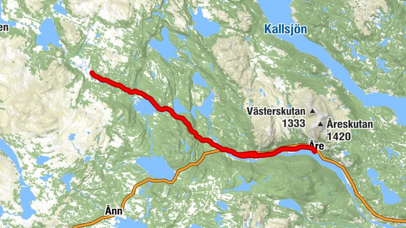 Åre - Duved - Duvedsbyn