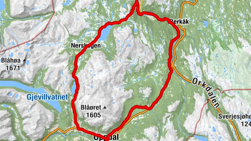 Oppdal - Auna - Fagerhaug kirke