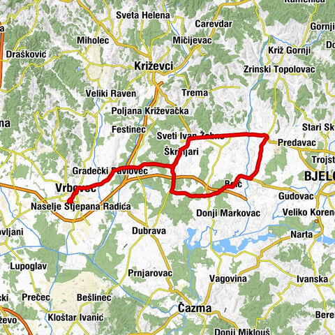 Vrbovec - Restoran Galerija - Crkva Rastanaka Sv. Apostola