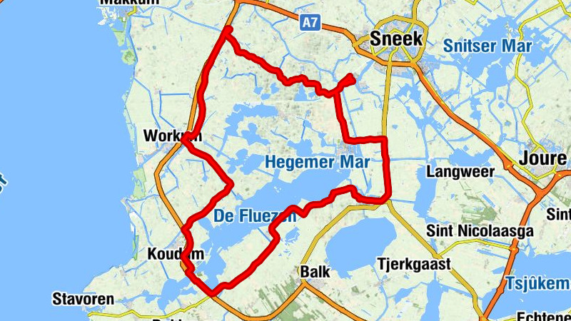 IJlst - Nijezijl - Draaisterhuizen