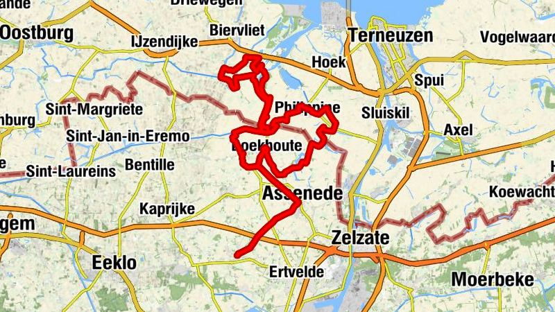 Heilig Kruis en Onze-Lieve-Vrouwekerk - Assenede - Heilig Kruiskerk - Visserskapel "Nood zoekt Troost"