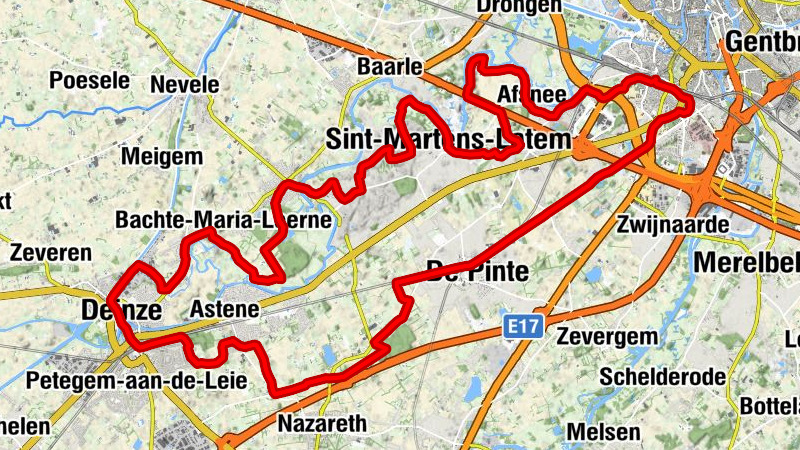 Gent-Sint-Pieters - Onze-Lieve-Vrouwekerk - Sint-Martinuskerk - Gent