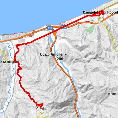 Cerda - Buonfornello - Baglio Himera - Campofelice di Roccella