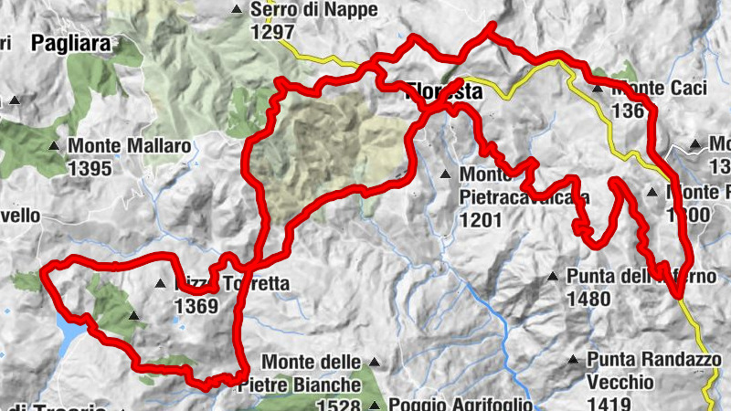 Sorgente Alcantara - Monte Caci - Pizzo della Casetta - Chiesa di Sant'Anna