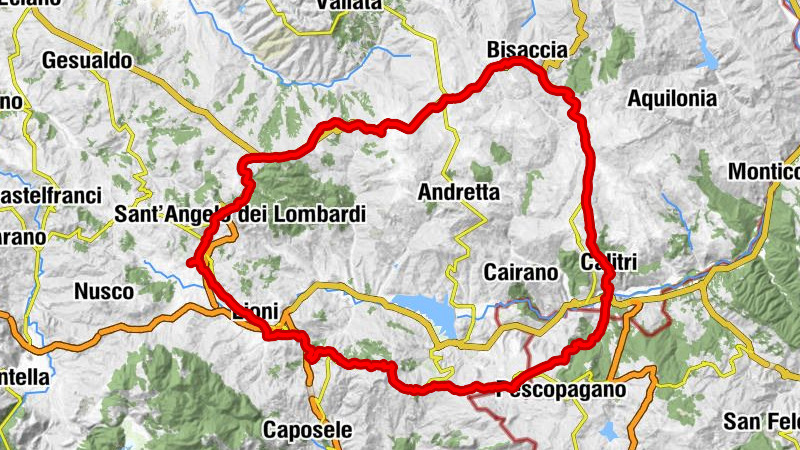 Calitri-Pescopagano - Calitri Scalo - Sant'Andrea di Conza - Zia Alfonsina