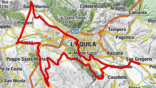 San Gregorio - Chiesa di San Pietro Apostolo - Chiesa della Madonna delle Pagliare - Chiesa di Santa Maria di Bagno