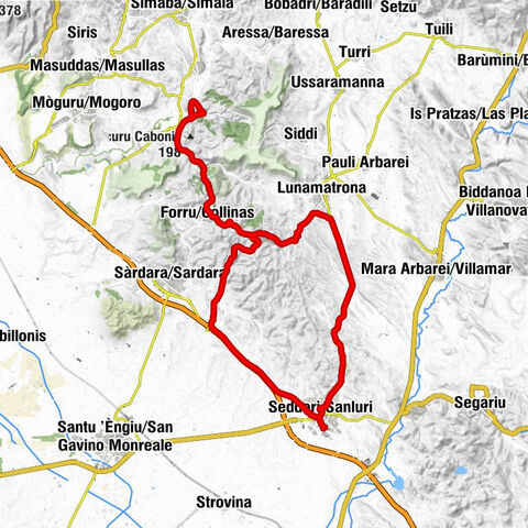 Seddori/Sanluri - Biddanoa de Forru/Villanovaforru - Chiesa di San Michele Arcangelo - Chiesa di Nostra Signora delle Grazie