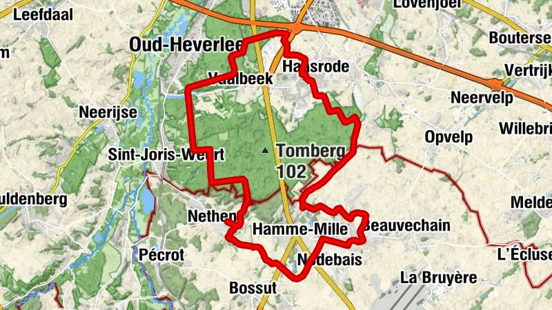 Oud-Heverlee - Onze-Lieve-Vrouw van Steenbergenkapel - Vaalbeek - Nodebais
